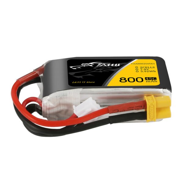 Bateria 7,4v 800mAh 45C XT30 Tattu