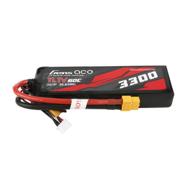 Batería Lipo Gens ace G-tech 3300mAh 3S 11,1 V 60C con conector XT60