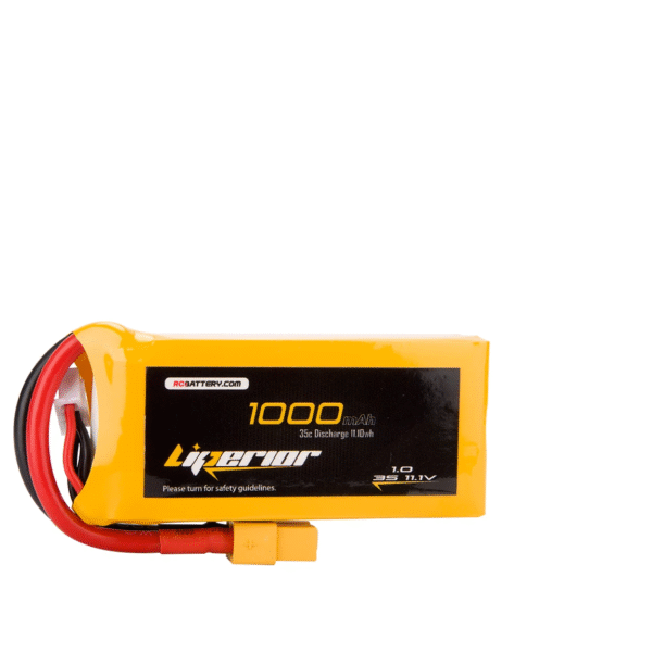 Batería Lipo Liperior 1000mAh 2S 25C 7.4V con conector XT-60