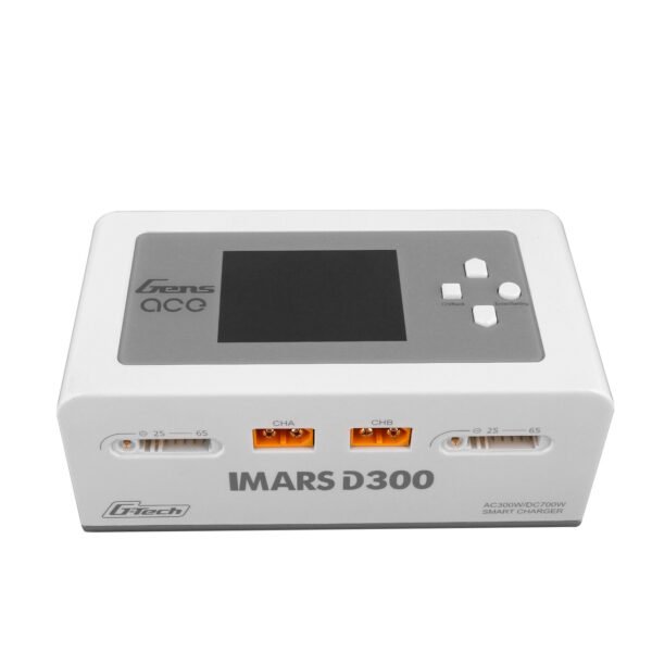 Cargador de batería RC Gens ace iMars D300 G-Tech Channel AC/DC 300W/700W - Imagen 4