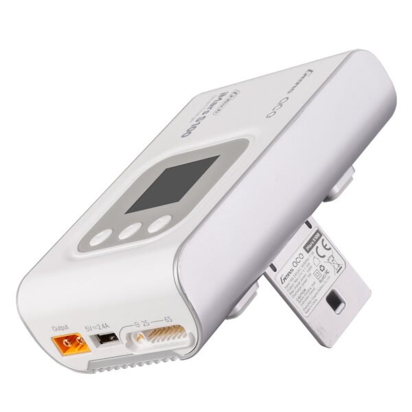 Cargador inteligente de batería Gens ace iMars S100 G-Tech AC Balance RC, color blanco - Imagen 5