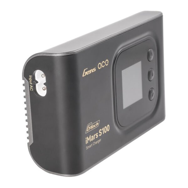 Cargador inteligente de batería Gens ace iMars S100 G-Tech AC Balance RC, color negro - Imagen 5