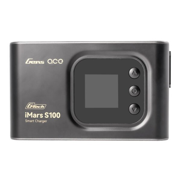 Cargador inteligente de batería Gens ace iMars S100 G-Tech AC Balance RC, color negro