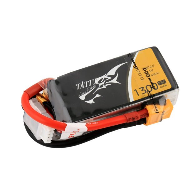 Bateria lipo 11,1v 1300mah 75c Tattu