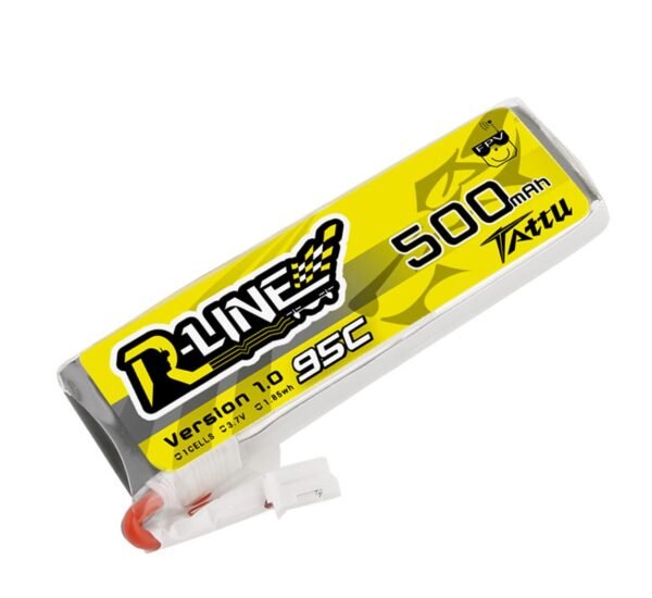 Tattu 1S 500mAh 3.7V 95C JST-PHR