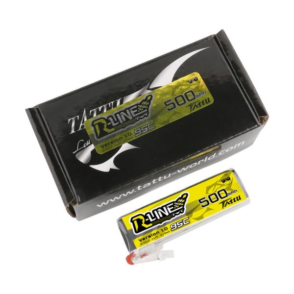 Tattu 1S 500mAh 3.7V 95C JST-PHR - Imagen 4