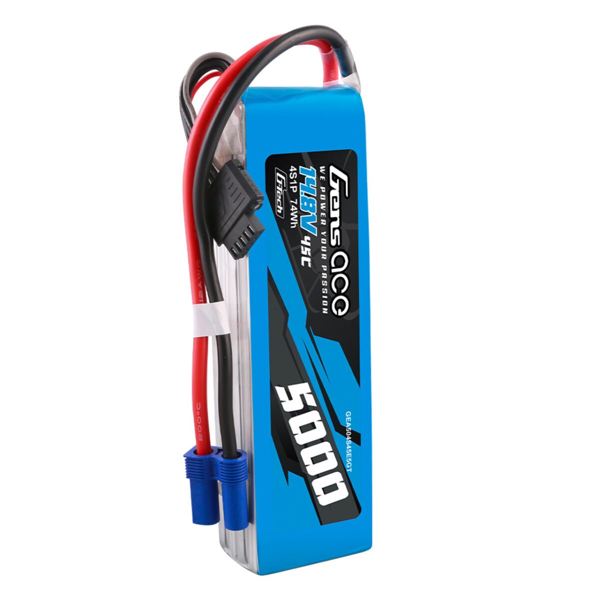 Batería Lipo G-tech Gens ace de 5000 mAh, 4 s, 45 C, 14,8 V y con conector EC5 - Imagen 5