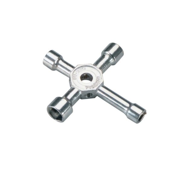 LLAVE CRUZ CORTA 8, 10, 11 y 12 mm.