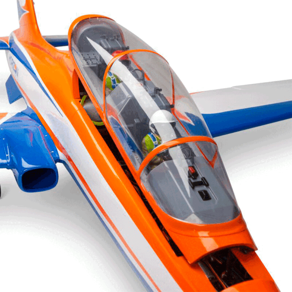 AVION JET HANGAR AERMACCHI MB-339 60-85N ARF TURBINA JET ARF,84" - Imagen 7