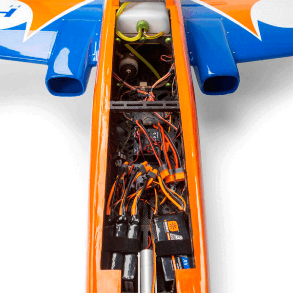 AVION JET HANGAR AERMACCHI MB-339 60-85N ARF TURBINA JET ARF,84" - Imagen 9