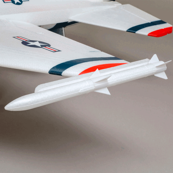AVIAO JET E-FLITE F-16 THUNDERBIRDS 70MM EDF JET BNF BÁSICO - Imagen 11