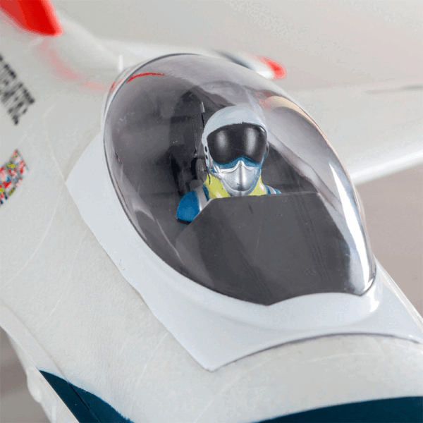 AVIAO JET E-FLITE F-16 THUNDERBIRDS 70MM EDF JET BNF BÁSICO - Imagen 12