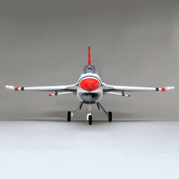 AVIAO JET E-FLITE F-16 THUNDERBIRDS 70MM EDF JET BNF BÁSICO - Imagen 5
