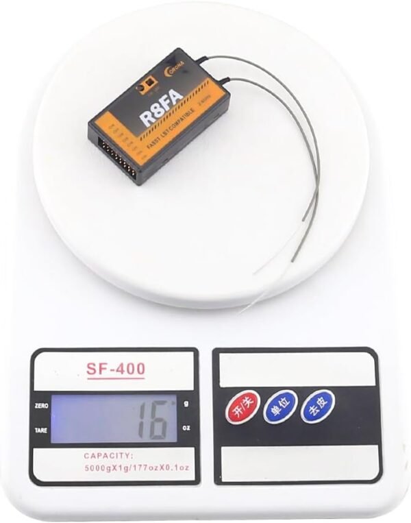 RECEPTOR CORONA RX R14FA 14CH COMPATIBLE FUTABA - Imagen 5