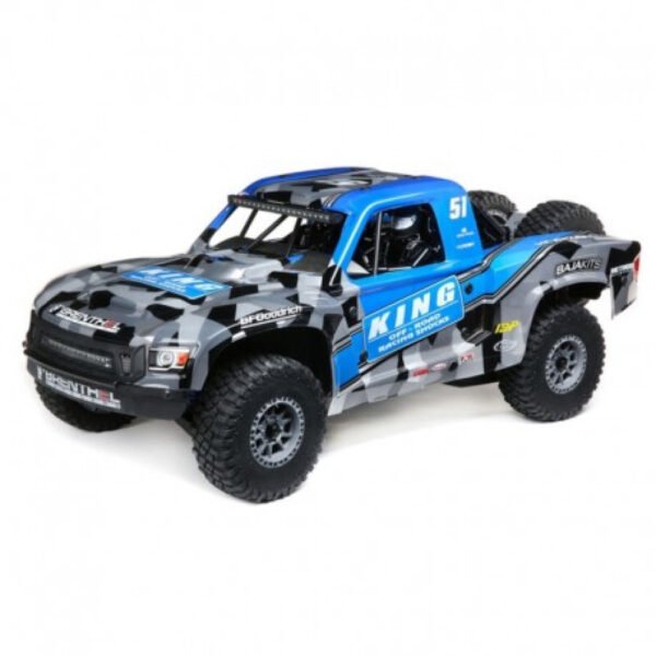 CAMIONETA LOSI 1/6 SUPER BAJA REY 2.0 4WD RTR KING SHOCKS AZUL LOS05021T2 - Imagen 2