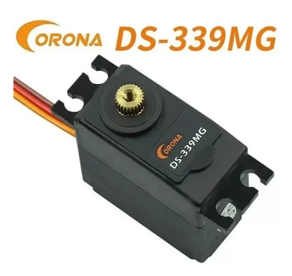 Servo Digital Corona Ds-339mg - 5kg/.14sec - Metal Gear 32g - Imagen 2