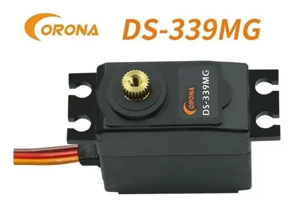 Servo Digital Corona Ds-339mg - 5kg/.14sec - Metal Gear 32g - Imagen 5