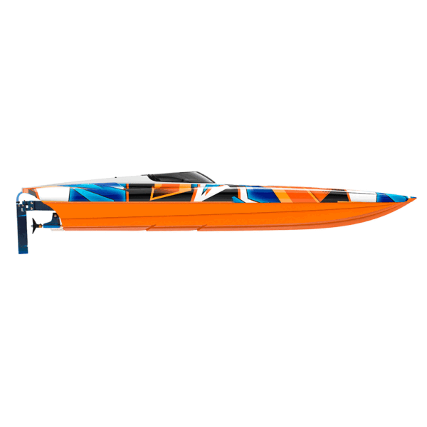 LANCHA TRAXXAS DCB M41 CATAMARAN RTR TQI TSM NARANJA - Imagen 5