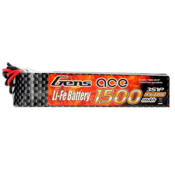 Batería Gens Ace de 9,9 V y 1500 mAh, batería recargable FUT/JST