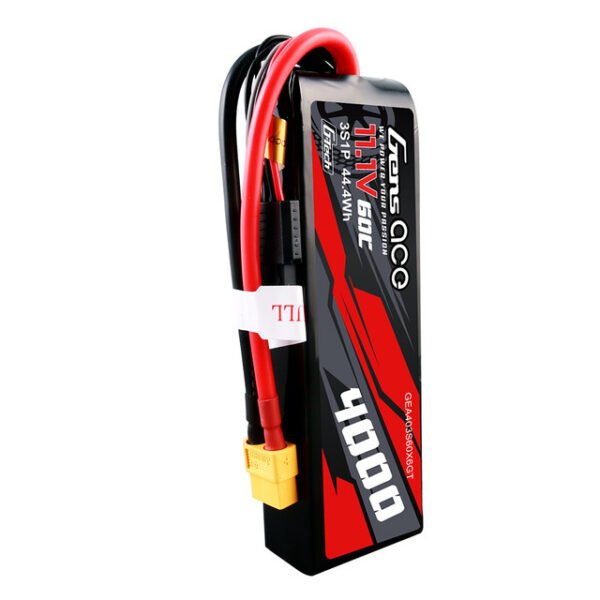 Batería Lipo G-Tech Gens ace de 4000 mAh, 3S, 60 C, 11,1 V y conector XT60 - Imagen 6