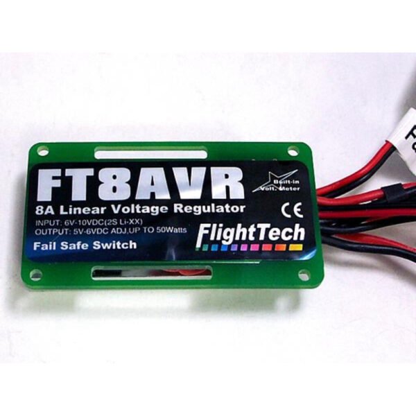 Regulador de voltaje BEC FLIGHTTECH 8A - Imagen 2