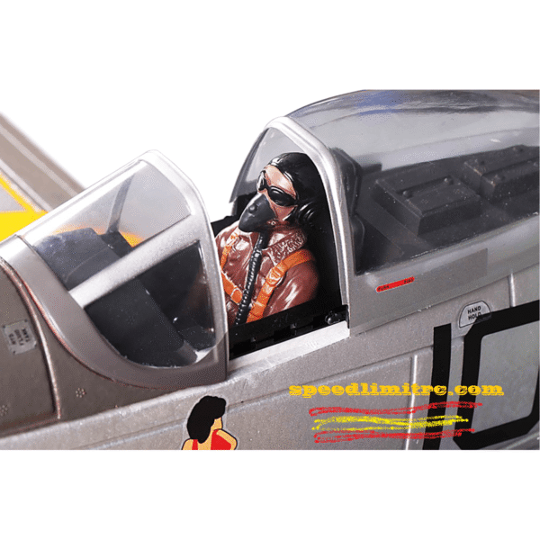 AVION P-51D MUSTANG FMS «RED TAIL» V8 PNP 1400mm - Imagen 12