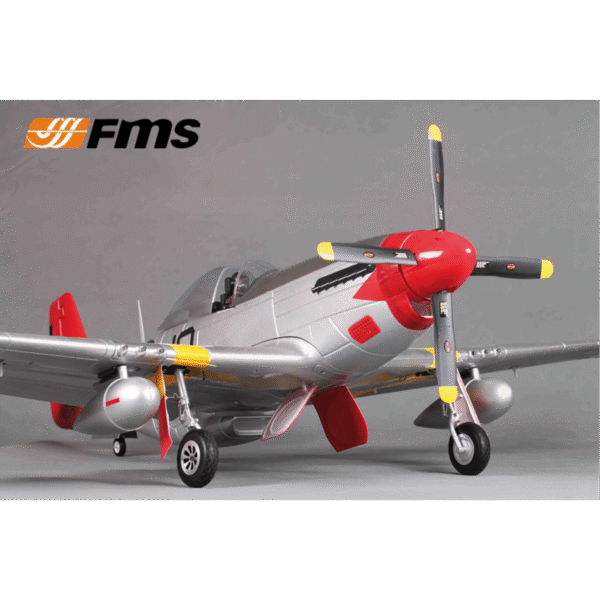 AVION P-51D MUSTANG FMS «RED TAIL» V8 PNP 1400mm