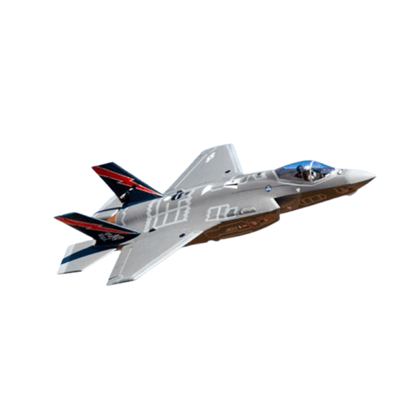 Avión JET de combate F-35 LIGHTNING II V3 de 70 mm con chorro de aire comprimido PNP - Imagen 13