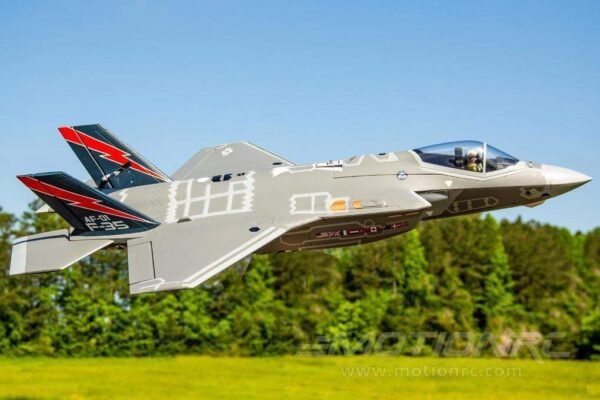 Avión JET de combate F-35 LIGHTNING II V3 de 70 mm con chorro de aire comprimido PNP - Imagen 5