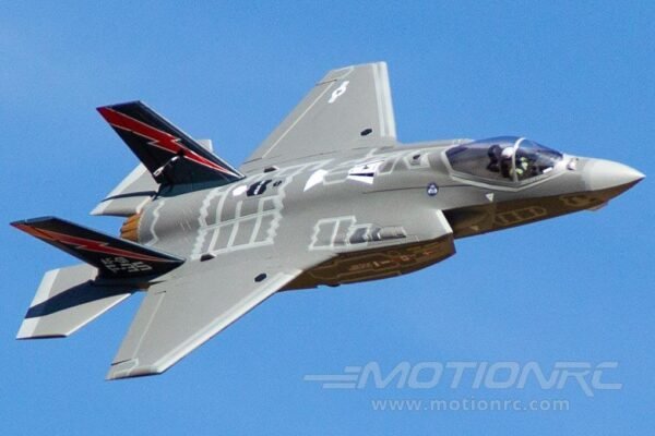 Avión JET de combate F-35 LIGHTNING II V3 de 70 mm con chorro de aire comprimido PNP - Imagen 3
