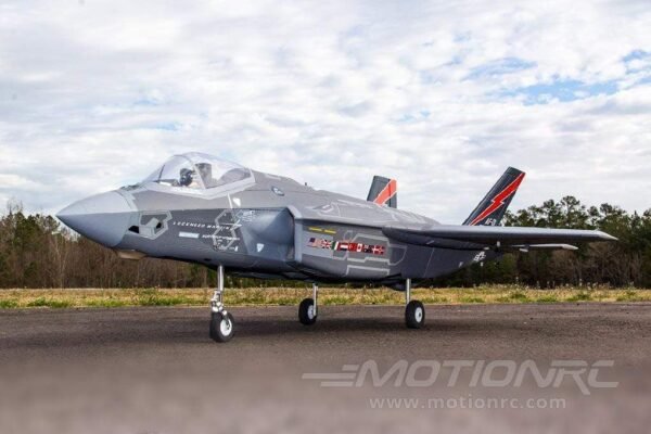 Avión JET de combate F-35 LIGHTNING II V3 de 70 mm con chorro de aire comprimido PNP - Imagen 8