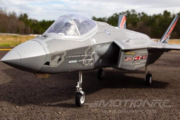 Avión JET de combate F-35 LIGHTNING II V3 de 70 mm con chorro de aire comprimido PNP - Imagen 9