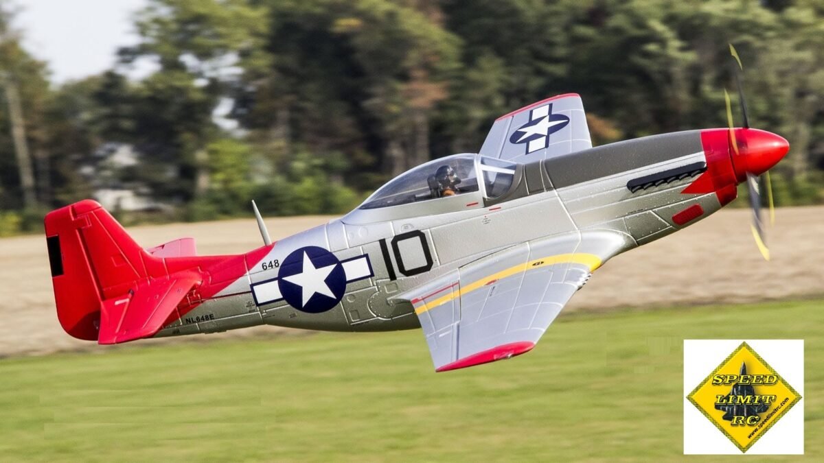 AVION P-51D MUSTANG FMS «RED TAIL» V8 PNP 1400mm - Imagen 3