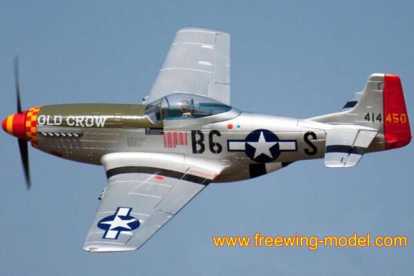Avión de combate AVION P-51D HP "OLD CROW" 1410 mm (55") PNP - Imagen 5