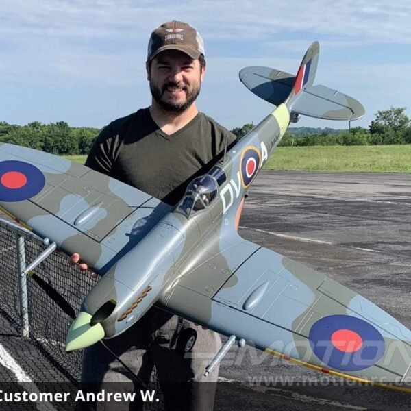 Avion FlightLine Spitfire Mk.IX, envergadura de 1600 mm (63