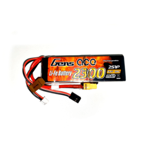 Batería LifeGenS Ace de 6,6 V, 2300 mAh, 20 C, para Futaba/XT60