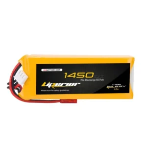Batería Life de receptor Liperior de 1450 mAh, 6,6 V, 2 s