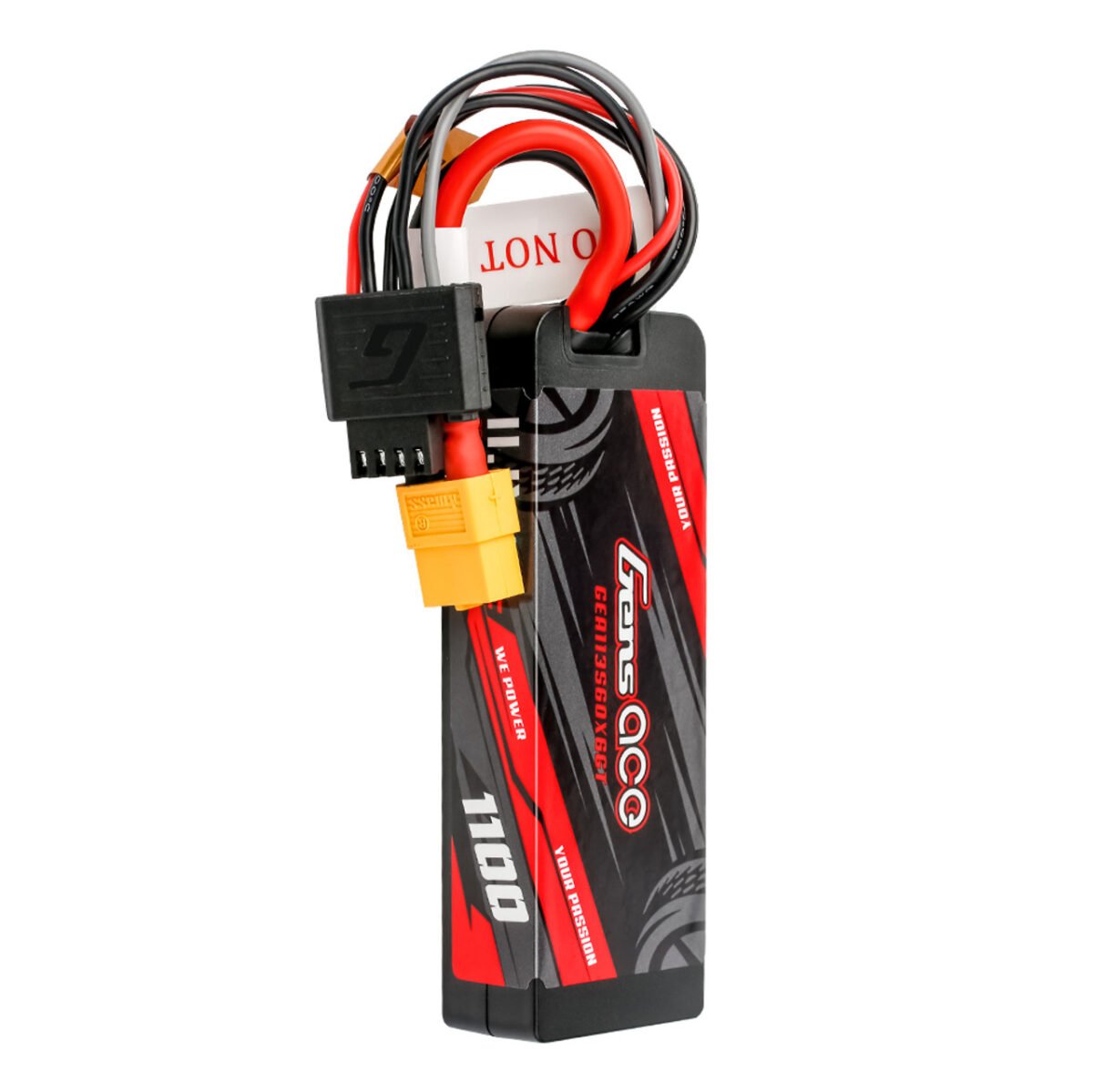 Batería Lipo G-tech con carcasa rígida Gens ace de 1100 mAh, 3S, 60 C, 11,1 V y conector XT60 - Imagen 5