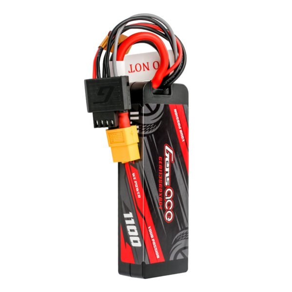 Batería Lipo G-tech con carcasa rígida Gens ace de 1100 mAh, 3S, 60 C, 11,1 V y conector XT60 - Imagen 5
