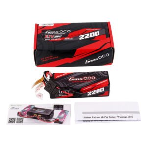 Batería Lipo G-Tech rígida Gens ace de 2200 mAh, 3S, 35 C, 11,1 V y conector IEC2
