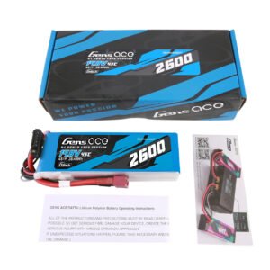 Batería Lipo G-tech Gens ace de 2600 mAh, 45 C, 4S, 14,8 V y conector Deans