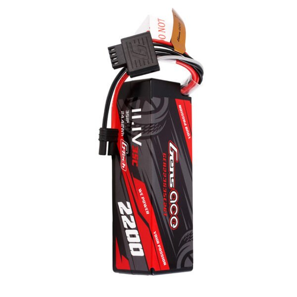 Batería Lipo G-Tech rígida Gens ace de 2200 mAh, 3S, 35 C, 11,1 V y conector IEC2 - Imagen 4