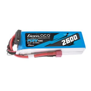 Batería Lipo G-tech Gens ace de 2600 mAh, 45 C, 4S, 14,8 V y conector Deans