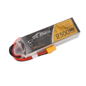 Batería de polímero de litio Tattu de 2300 mAh, 4S, 75 C y conector XT60
