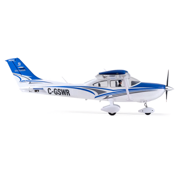 Avión CESSNA 182 FMS de 1500 mm con control remoto azul - Imagen 2