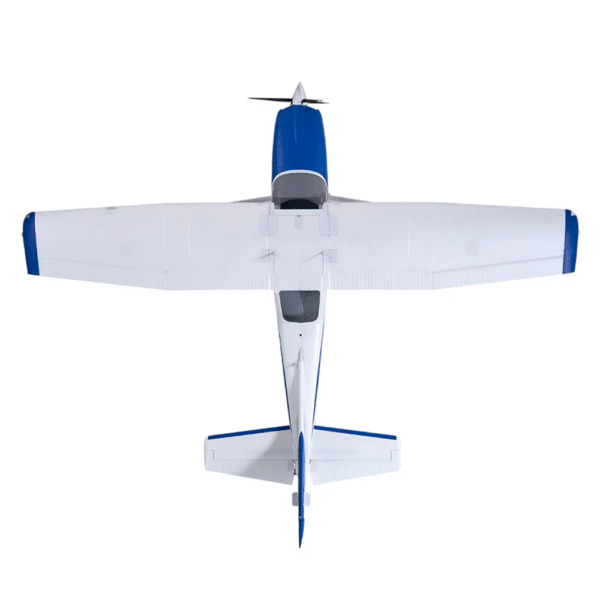Avión CESSNA 182 FMS de 1500 mm con control remoto azul - Imagen 3