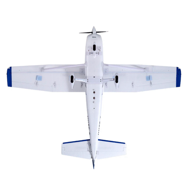 Avión CESSNA 182 FMS de 1500 mm con control remoto azul - Imagen 5
