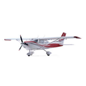 Avión CESSNA 182 FMS de 1500 mm con control remoto rojo