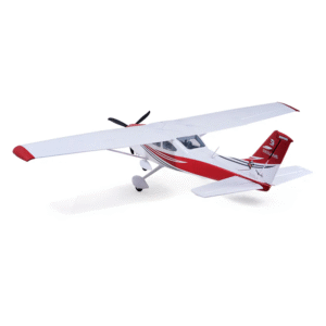Avión CESSNA 182 FMS de 1500 mm con control remoto rojo