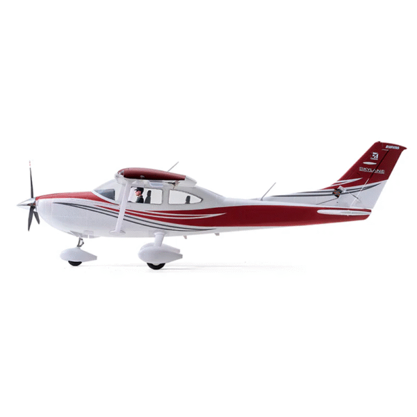 Avión CESSNA 182 FMS de 1500 mm con control remoto rojo - Imagen 4